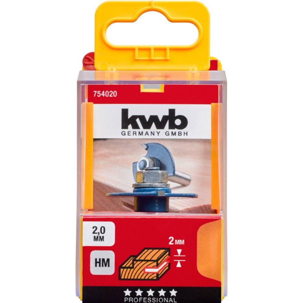 Thumbnail - kwb, Fräser, 754020 Nutfräser 2 mm