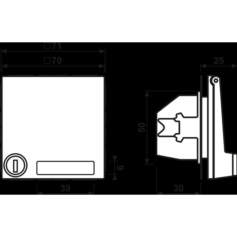 Thumbnail - JUNG, Steckdose, SCHUKO-Steckdose 16A 250V AL 1520 NAKLSL AN