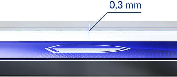 Actual product image 3MK hybrid glass Flexible 2.5D for iPhone 13 Mini (1 Piece, Apple iPhone 13 mini)