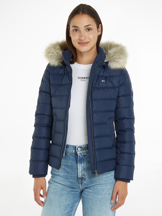 Produktbild Tommy Hilfiger Tommy Jeans Basic Hooded Down Jacket - 60493 (XS)