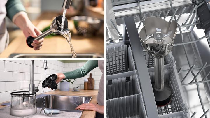Produktbild Bosch Hausgeräte Series 6, Hand blender, ErgoMaster, 1000 W, Stainless steel, MSM6M633