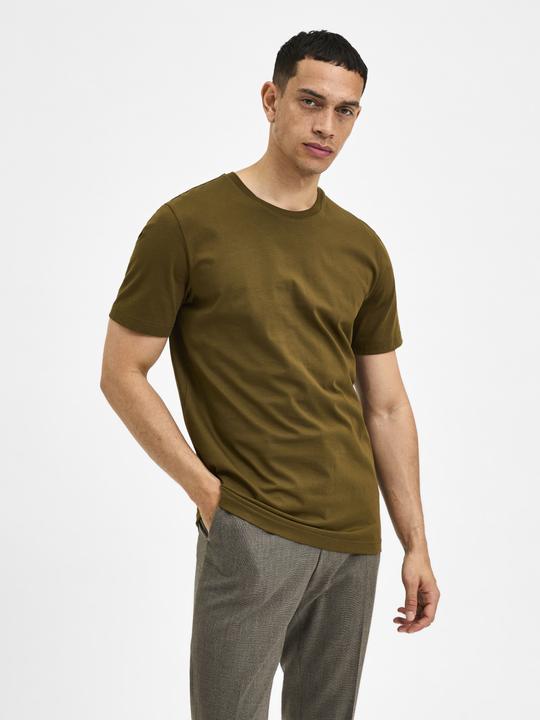 Produktbild Selected Homme Kompaktes Bio-Baumwoll 180g T-Shirt (M)