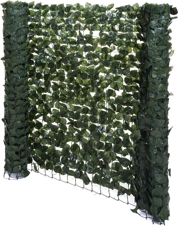 Image du produit Swisshandel24 Pare-vue de balcon, haie de hêtre pare-vue pare-vent revêtement pour terrasse clôture - 300x100cm