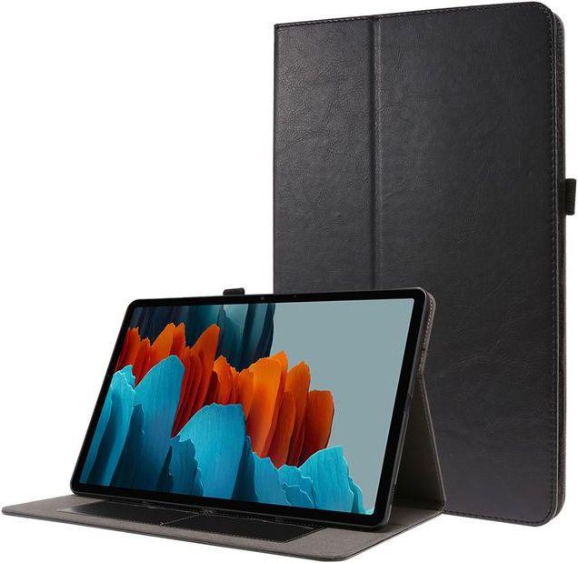 Produktbild MU Classic Zweifach faltbare Crazy Horse Leder Case Hülle (Galaxy Tab S7+)