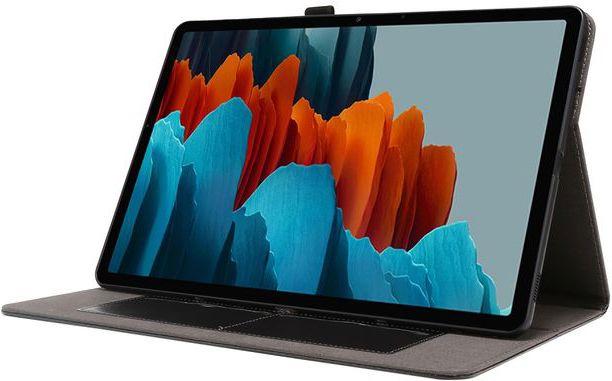 Produktbild MU Classic Zweifach faltbare Crazy Horse Leder Case Hülle (Galaxy Tab S7+)