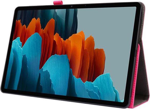 Produktbild MU Classic Zweifach faltbare Crazy Horse Leder Case Hülle (Galaxy Tab S7+)