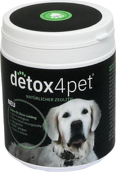 Actual product image Detox4pet Dog Food Supplement Natural Zeolite, 500 g (1 pcs., 500 g)
