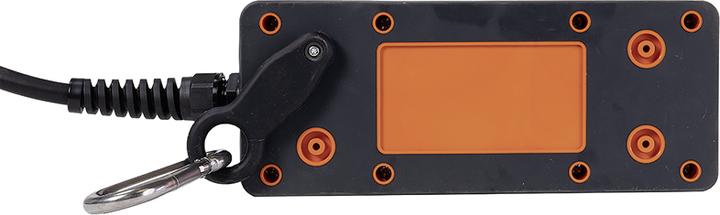 Actual product image Steffen Socket strip PROFESSIONAL 3xT13 GdV 3G1.5mm² 3m IP20 sw/bl (3 x, Type 13, 3 m)