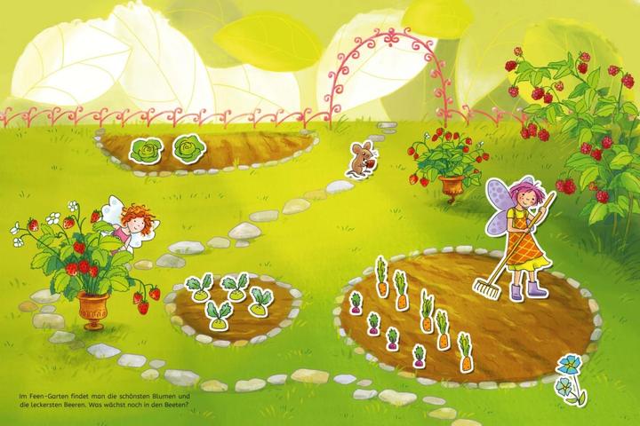 Actual product image My colourful sticker book: Fairies