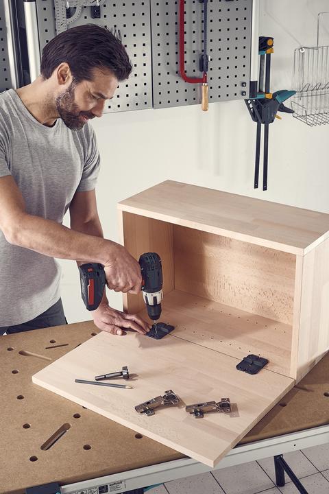 Actual product image wolfcraft 1 hinge hole set 35 mm (2.5 mm, 35 mm, 5 mm)