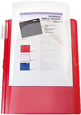 Image du produit BüroLine Index Pocket rouge (A4, 3 x)