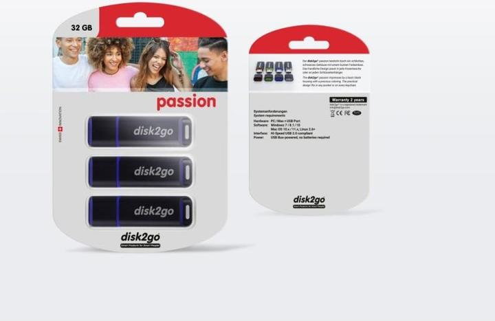 Produktbild Disk2go USB-Stick (32 GB, USB-A)