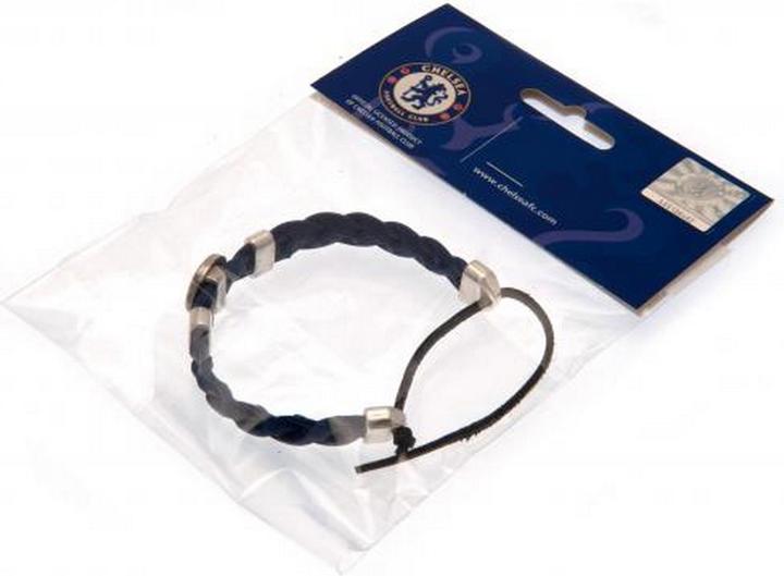 Actual product image Chelsea FC Slip on bracelet pu (16 cm, PU, Zamak Alloy)