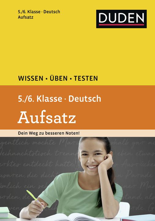 Produktbild Deutsch - Aufsatz 5./6. Klasse (Deutsch, Carmen Strzelecki, Elke Spitznagel, 2014)
