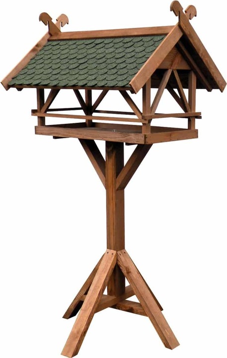 Actual product image Dobar Bird Feeder Westfalen incl. Stand 78 x 62 x 148 cm