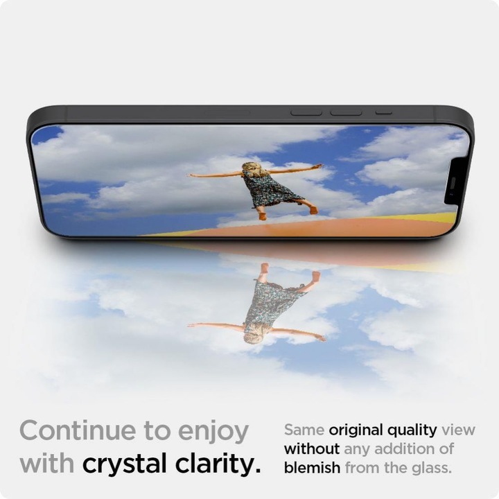 Produktbild Spigen Glas TR Displayschutzfolie 1 St. (1 Stück, Apple iPhone 12 mini)