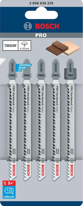 Produktbild Bosch Professional Zubehör T301CDF Stichsägeblatt