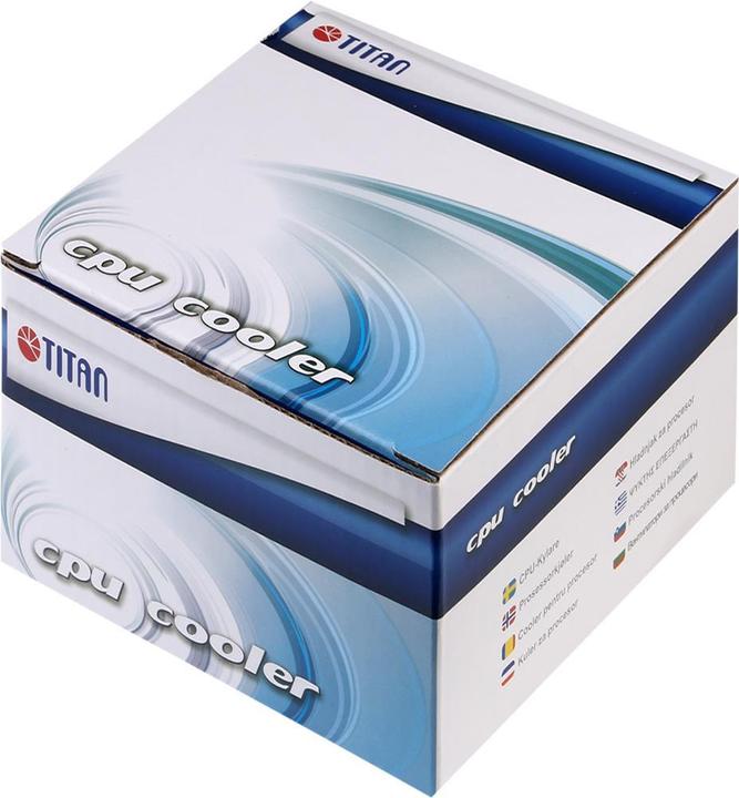 Actual product image Titan DC-K8N925B/R Computer cooling component Processor cooler 9.2 cm 1 piece(s) Aluminium