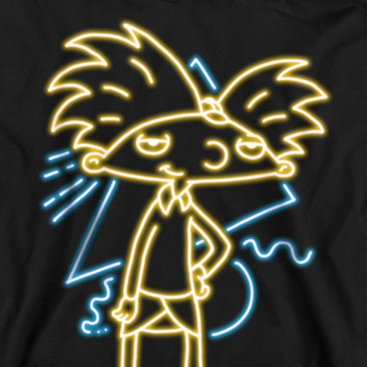 Immagine prodotto Hey Arnold! Felpa Neon Adulto Unisex (S)