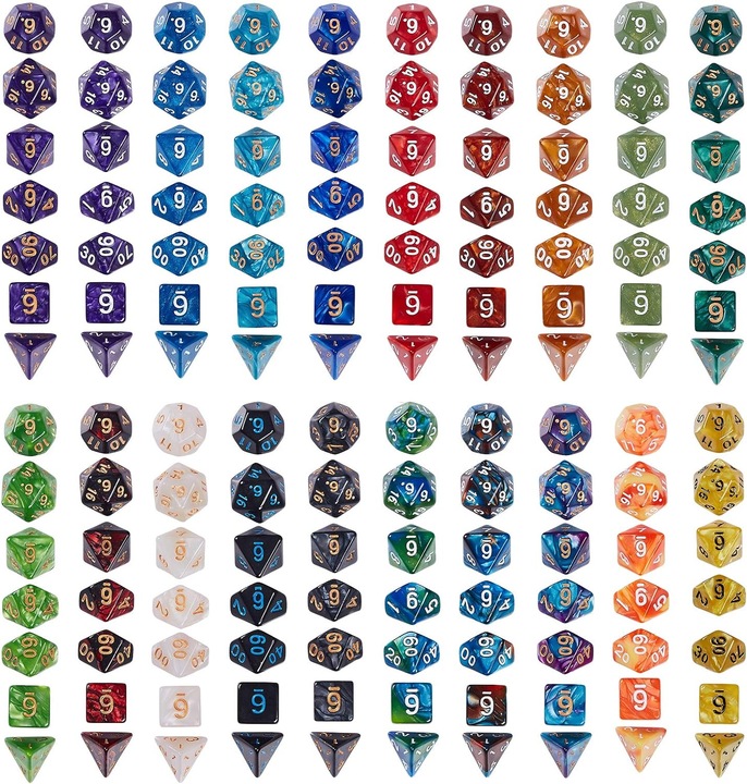 Image du produit QMay Set de dés DND