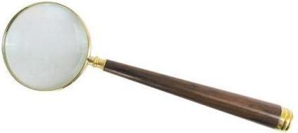 Actual product image Brass magnifying glass