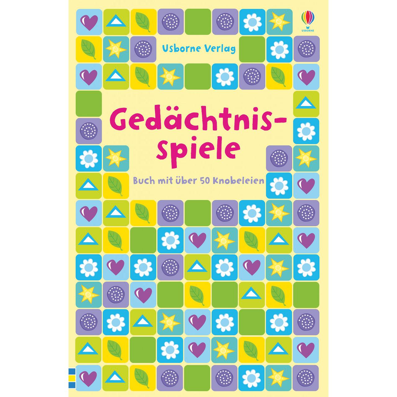 Gedächtnisspiele - Buch mit über 50 Knobeleien, Kinderbücher von Sarah Khan