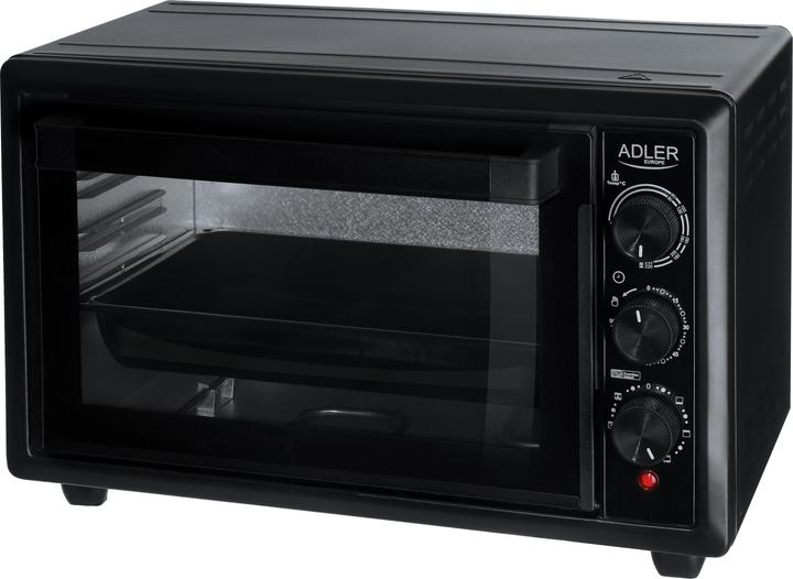 Image du produit Adler AD 6023 Four électrique, 26 L, Noir