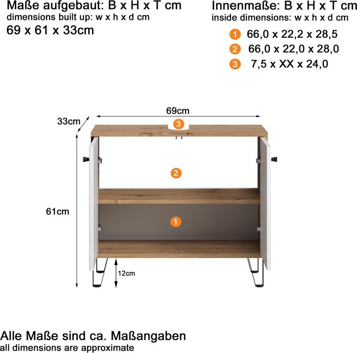 Produktbild Trendteam Touch (69 x 32 x 61 cm)