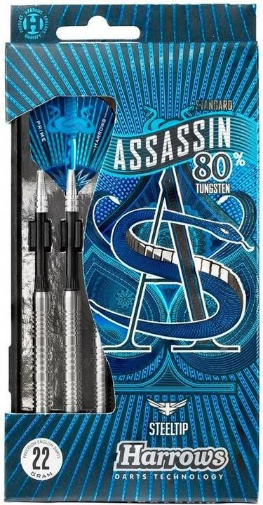 Produktbild Harrows Assassin Darts 80% Steeltip (19 g)
