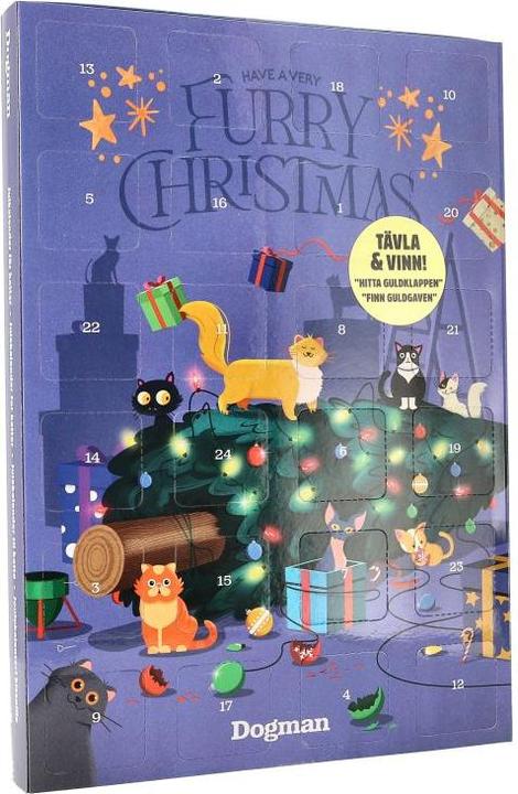 Actual product image Dogman Christmas calendar, Advent calendar, Cat