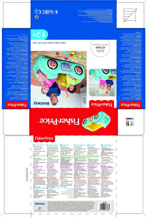 Actual product image Bestway Racing car