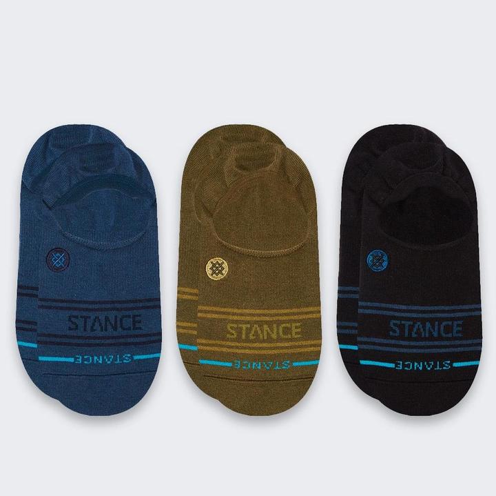 Stance Basic Füsslinge 3 Paar Army