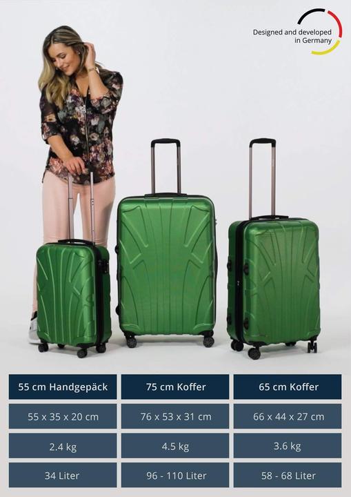 Image du produit Suitline Handgepäck Hartschalen-Koffer (34 l)