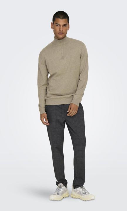 Immagine prodotto Only & Sons Onsloui Reg 12 Mel Half Zip Knit Noos (XS)