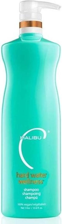 Malibu C Hard Water Wellness Shampoo 33.8 Fl Oz 1L (1000 ml, Flüssiges Shampoo)