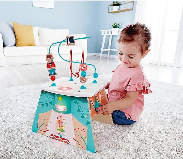 Actual product image Hape Circus Activity Cube