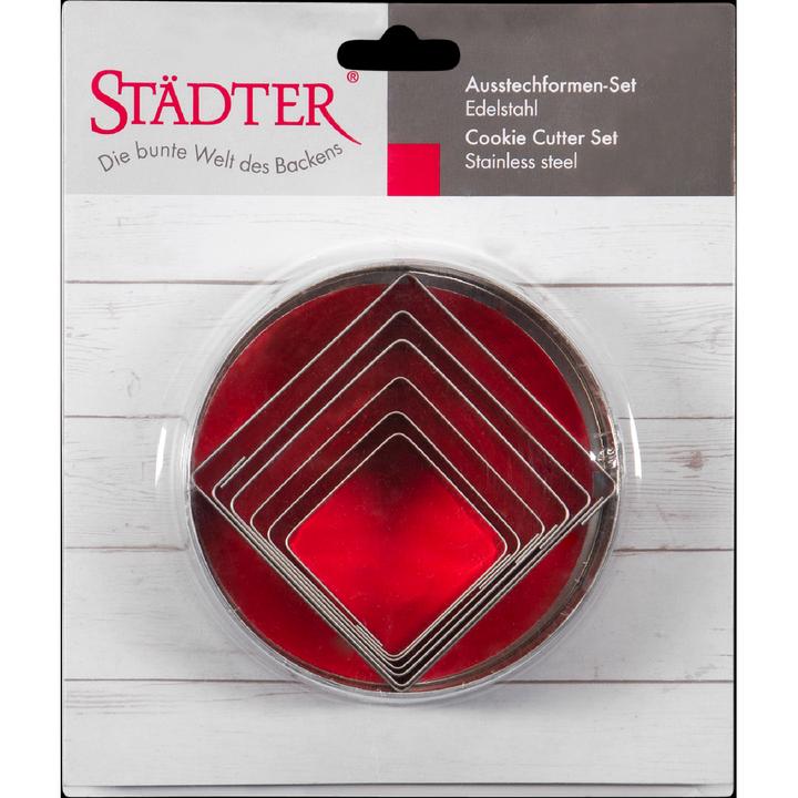 Produktbild Städter Quadrat Ausstecher-Set