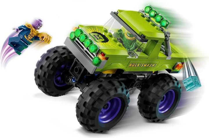Actual product image LEGO Hulk truck vs. Thanos (76312, LEGO Super Mario)