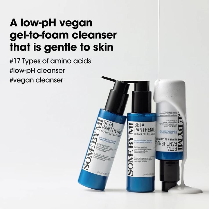 Immagine prodotto Some By Mi Gel detergente riparatore al pantenolo Beta (Gel detergente, 120 ml)