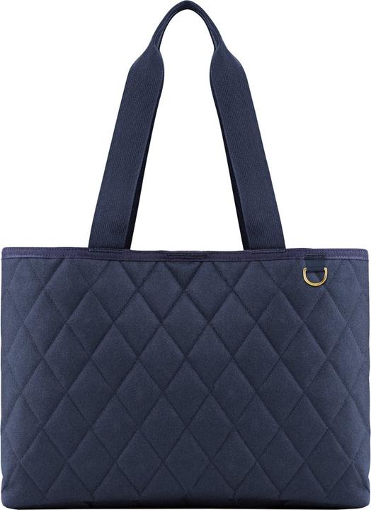Image du produit reisenthel classic shopper M rhombus midnight gold - Sac de shopping spacieux et sac à main élégant en e