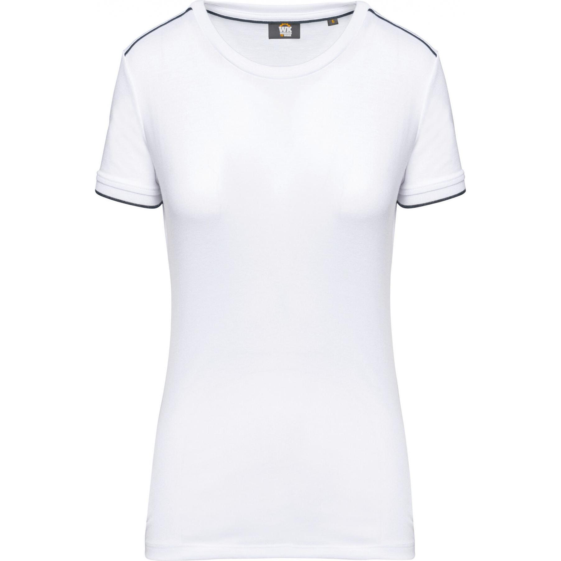 Kariban, Damen, Shirt, DayToDay, Blau, Weiss, (XL)
