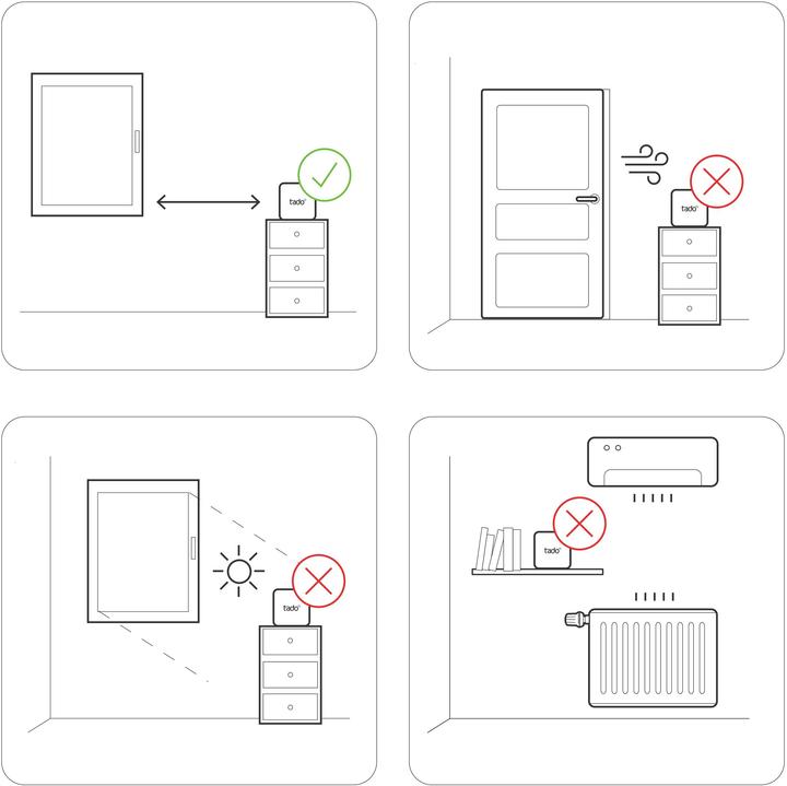 Actual product image tado° Stand for Sensor / Thermostat Add-on