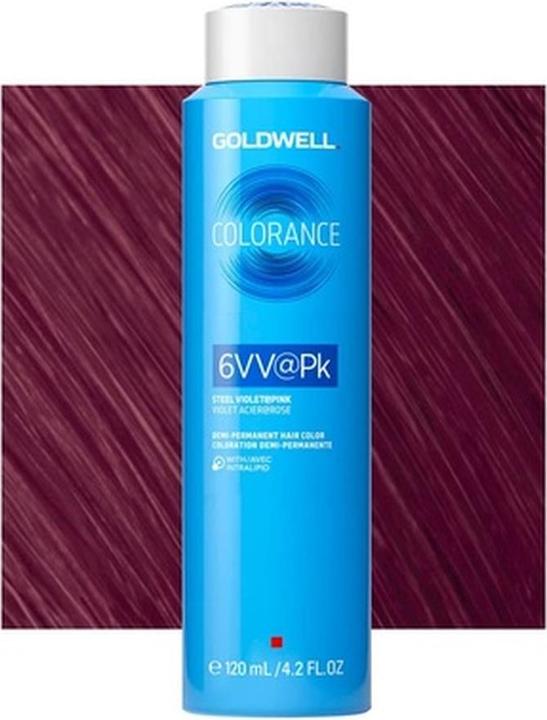 Immagine prodotto Goldwell Colorance Depot Demi Colore permanente per capelli (6VV@PK - viola metallizzato rosa eluminato)