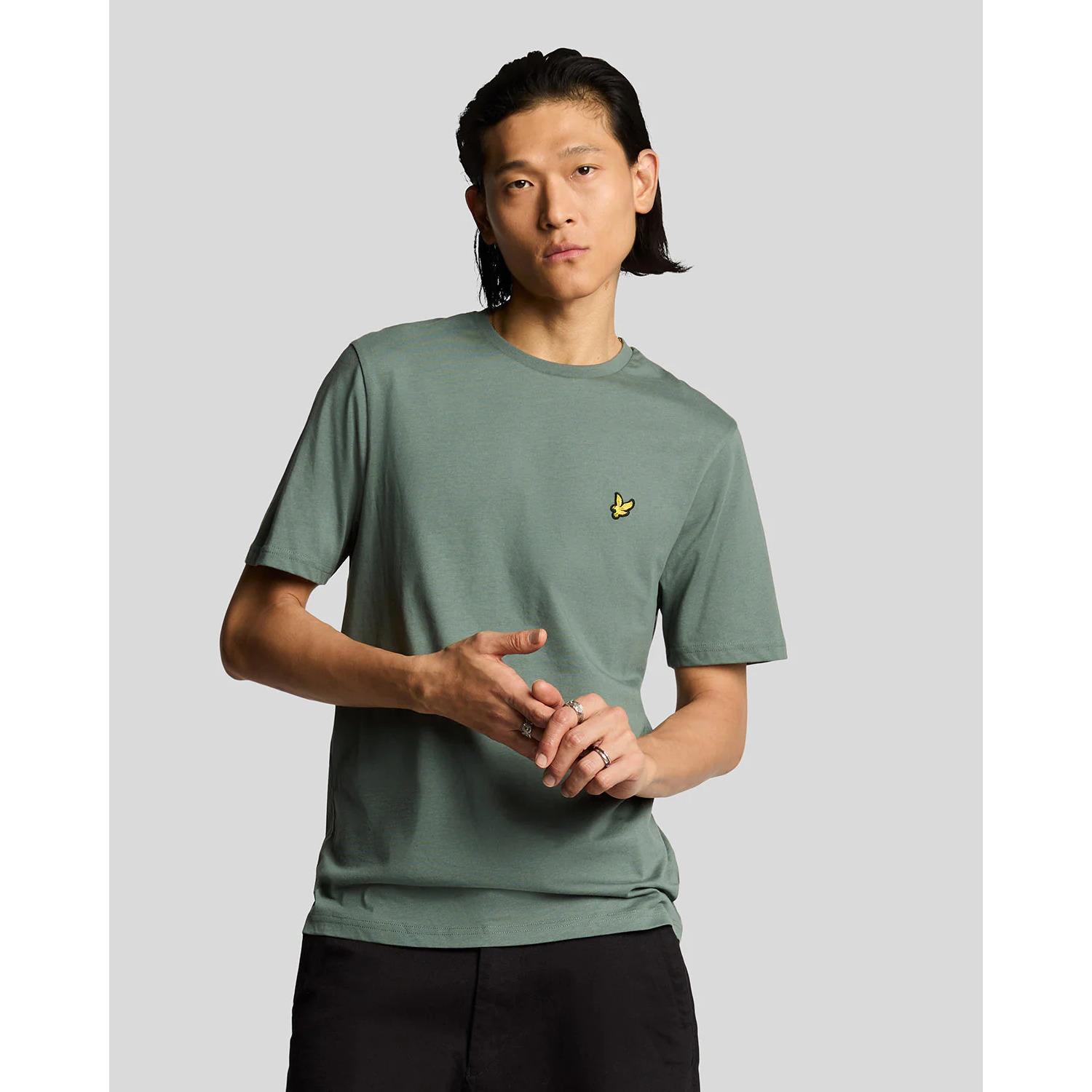 Thumbnail - Lyle and Scott, Herren, Shirt, Plain, Grün, (L)