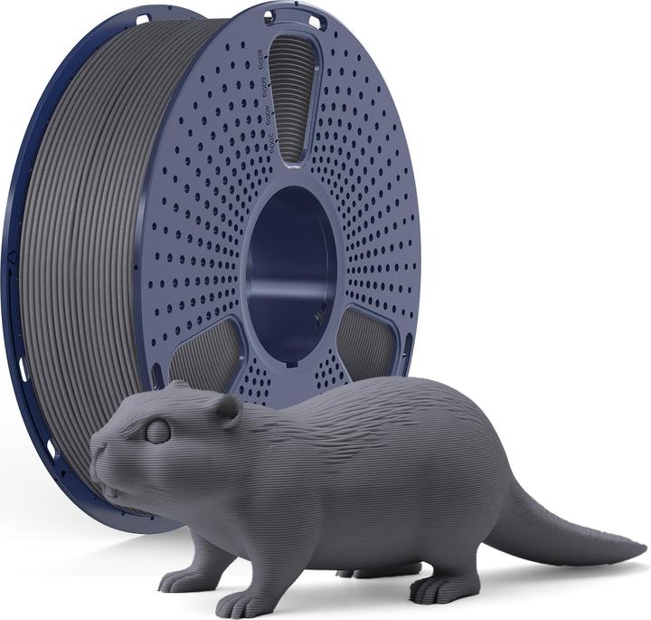 Actual product image Inkolor 3D Filament PLA Matt Grau (PLA, 1.75 mm, 1000 g)