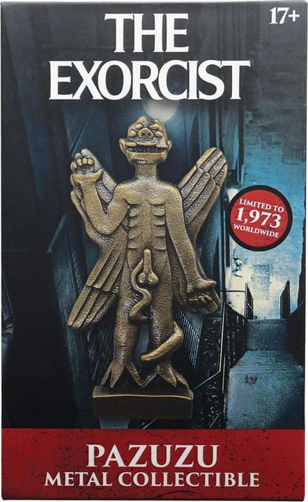 Actual product image Fanattik The Exorcist Pazuzu Limited Edition metal bar