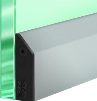 Aluminium, Silicone colourless EV1 anodised