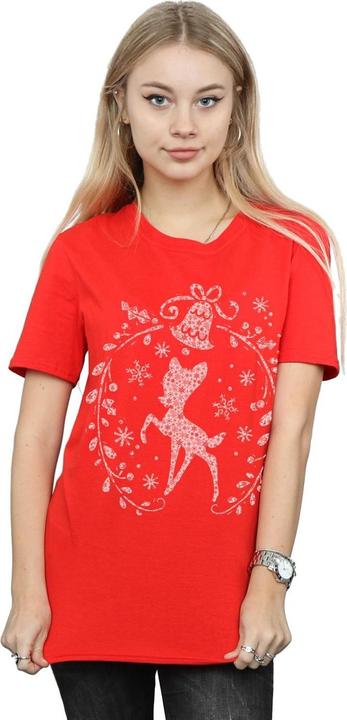Produktbild Disney Bambi Christmas Wreath TShirt (L)