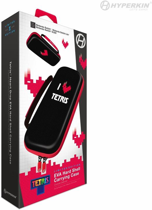 Produktbild Hyperkin Tetris Eva Hard Shell Carrying Case Heart Drop (Switch, Switch Lite, Switch OLED)