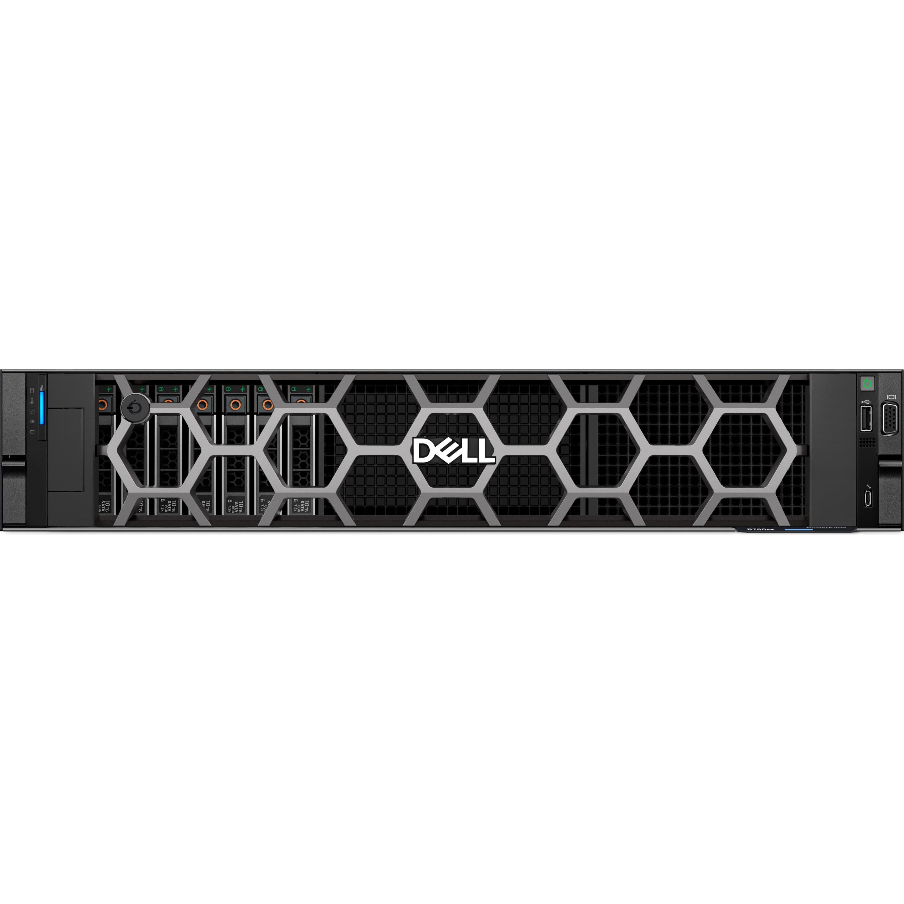 Thumbnail - Dell POWEREDGE R760XS XEON 4410Y (Intel Xeon Silver 4410Y, 32 GB, Rack Server), Server